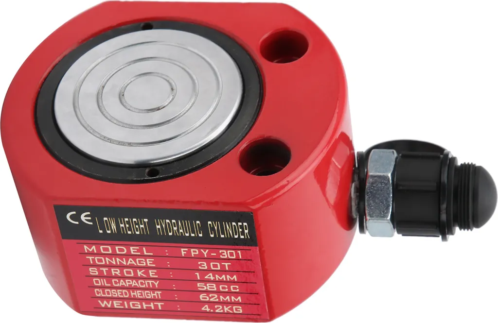 Vérin hydraulique ultra-mince FPY-301 pour levage en espace restreint