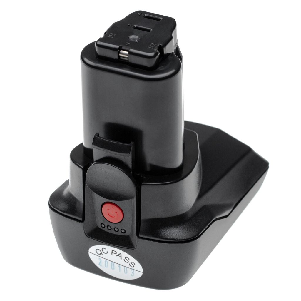 vhbw Akku kompatibel mit Metabo PowerMaxx SB Basic, PowerMaxx LED, PowerMaxx BS Quick Pro, PowerMaxx RC Werkzeug (4000 mAh, Li-Ion, 10,8 V)