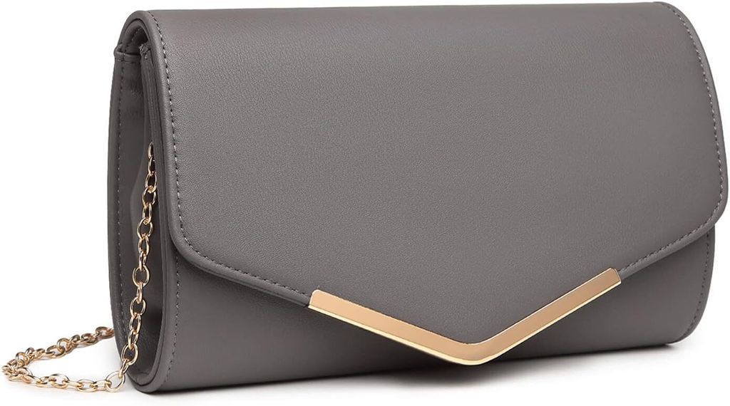 Elegante Damenhandtasche mit abnehmbarer Schulterkette, goldenen Reißverschlüssen und hochwertigem Kunstleder – perfekt für jeden Anlass!