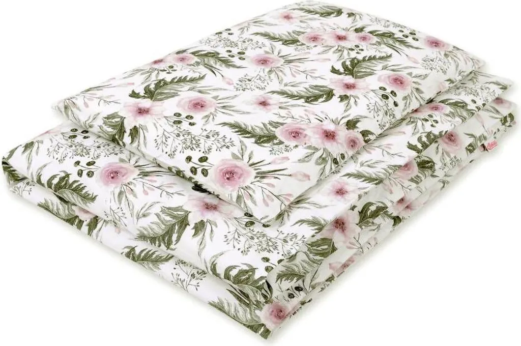 Parure de lit enfant 135x100 cm coton, idéale pour chambre fille rose