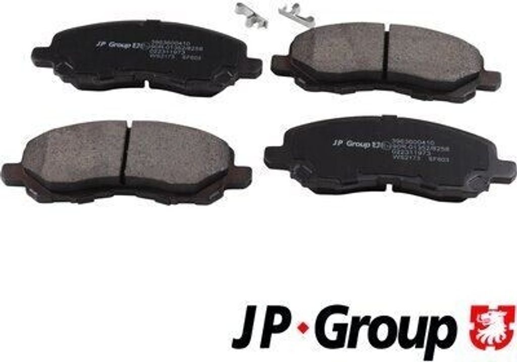 JP GROUP Bremsbeläge Satz Vorne passend für PEUGEOT 4008 SUV 3963600410
