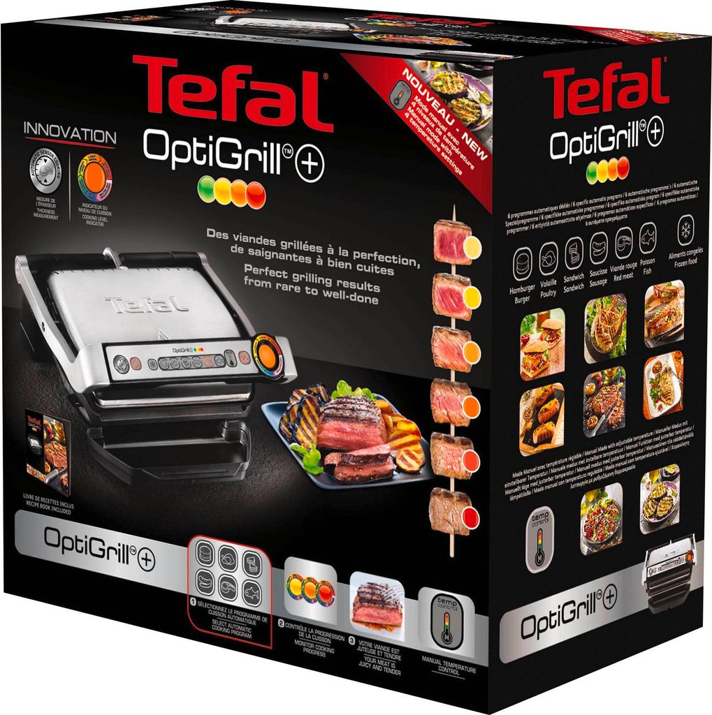 Tefal GC712D Kontaktgrill Optigrill Produktbild 9