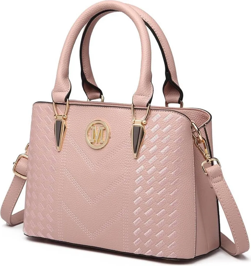 Sac à bandoulière Miss Lulu noir idéal pour le travail et les sorties