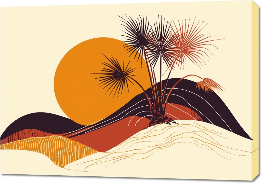 Idee Regalo: Quadro 100x70cm Orizzonte Soleggiato per Nuova Casa