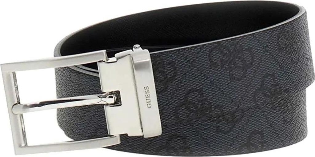 Guess Milano Rev & Adj Bt H35 Gürtel Schwarz M Herren Schwarz M