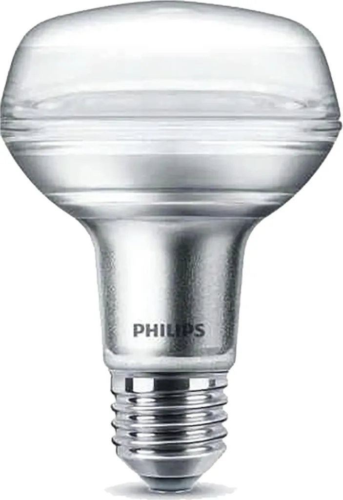 Ampoule LED E27 2700K blanc chaud Philips CorePro LEDspot R80 8W