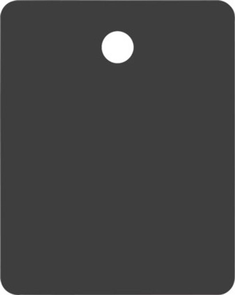 REIKA Montageplatte Ovaro für Magnetaccessoires 40 x 50 mm schwarz matt