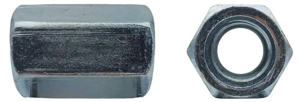 250 Manchon hexagonal M6 x 30 mm Zingué blanc D-Work pour tige filetée