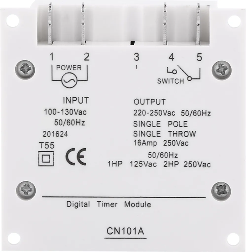 Timer Elettronico Settimanale 110V: Interruttore Orario Din Rail