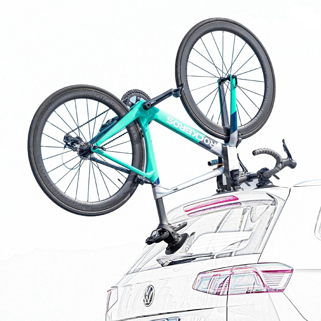 ROCKBROS Fahrradträger Fahrrad Dachträger mit Saugnäpfe Schnellmontage –  ROCKBROS-EU