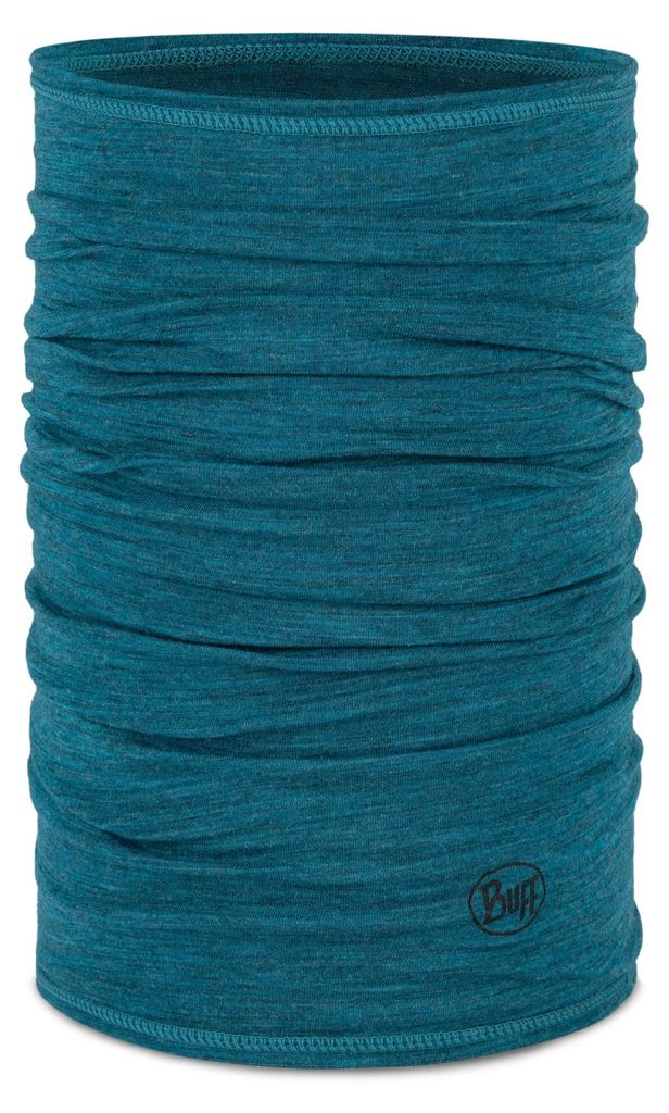 Buff Lightweight Merino Wool Multifunktionstuch Blau