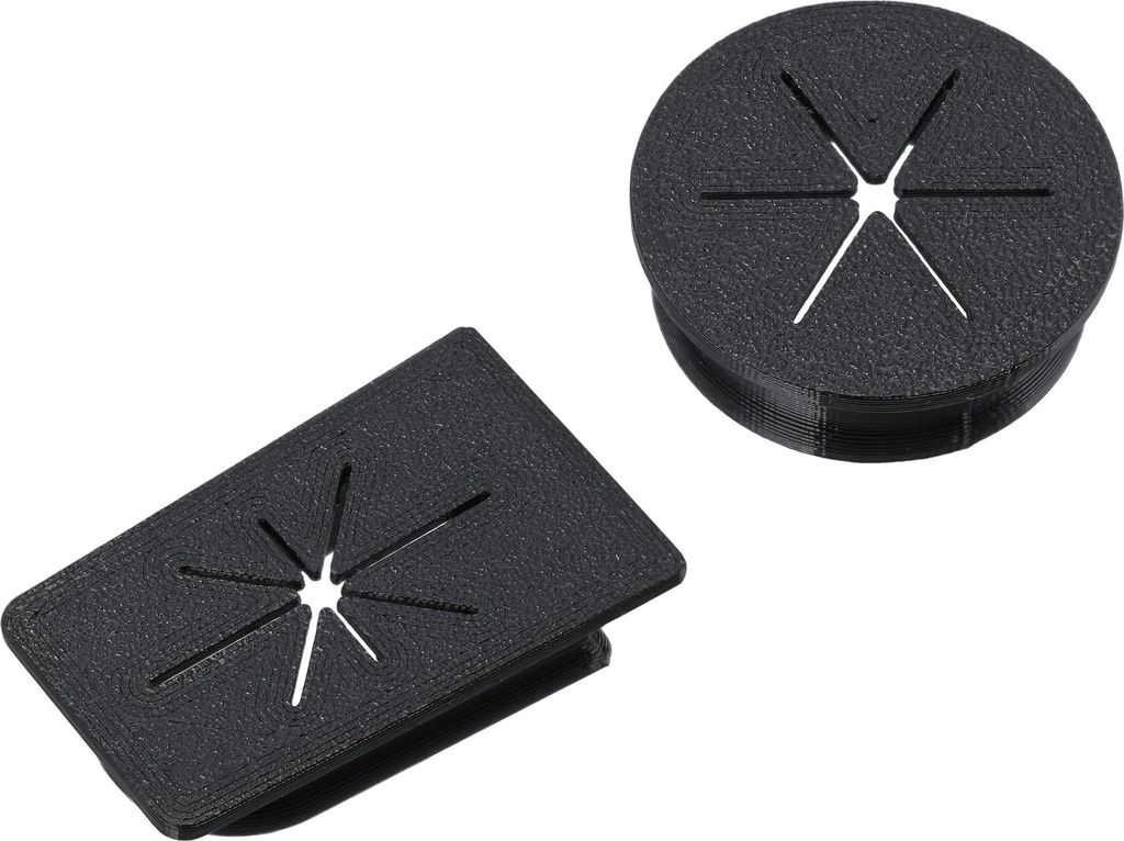 Set: Kabeldurchführung, Gehäusemittelteil - für Simson S50, S51, S53, S70, S83