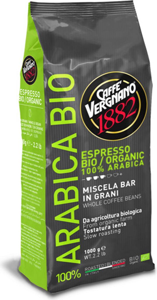 Caffè Vergnano 1882 Espresso | Organic | ganze Bohne | Produktbild 