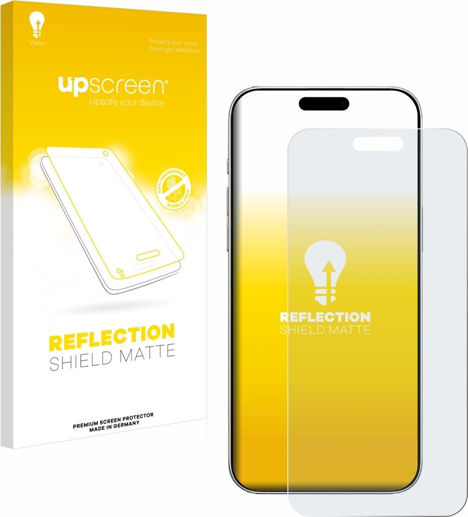 upscreen Schutzfolie für Apple iPhone 16 Plus Displayschutz Displayschutzfolie Folie Matt Entspiegelungsfolie
