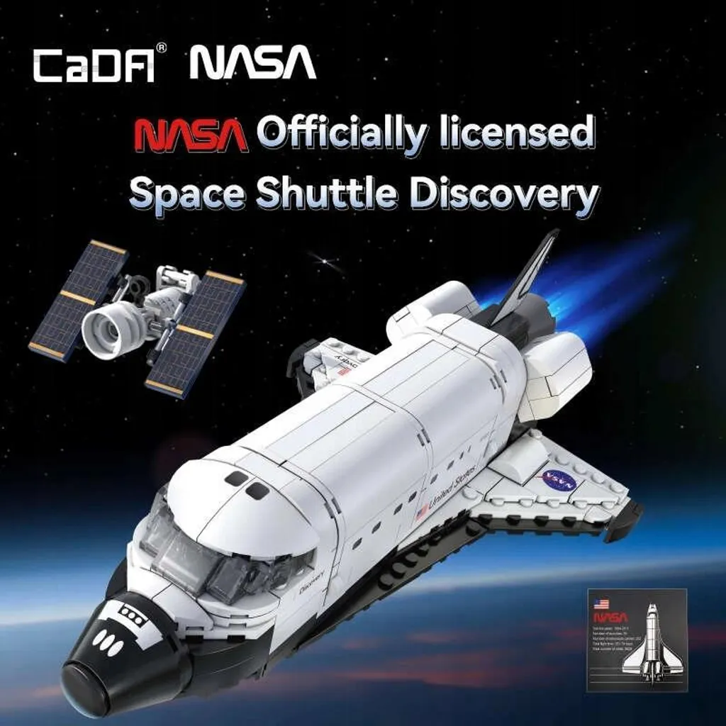 Navette spatiale Discovery NASA Cada C56051 : défi de construction expert - 8