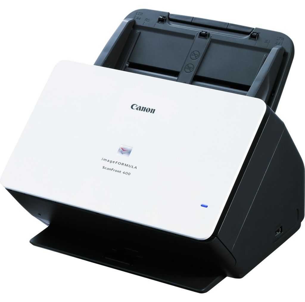 Canon imageFORMULA ScanFront 400, 216 x 356 mm, 600 x 600 DPI, 45 Seiten pro Minute, 45 Seiten pro Minute, ADF-Scanner, Schwarz, Weiß