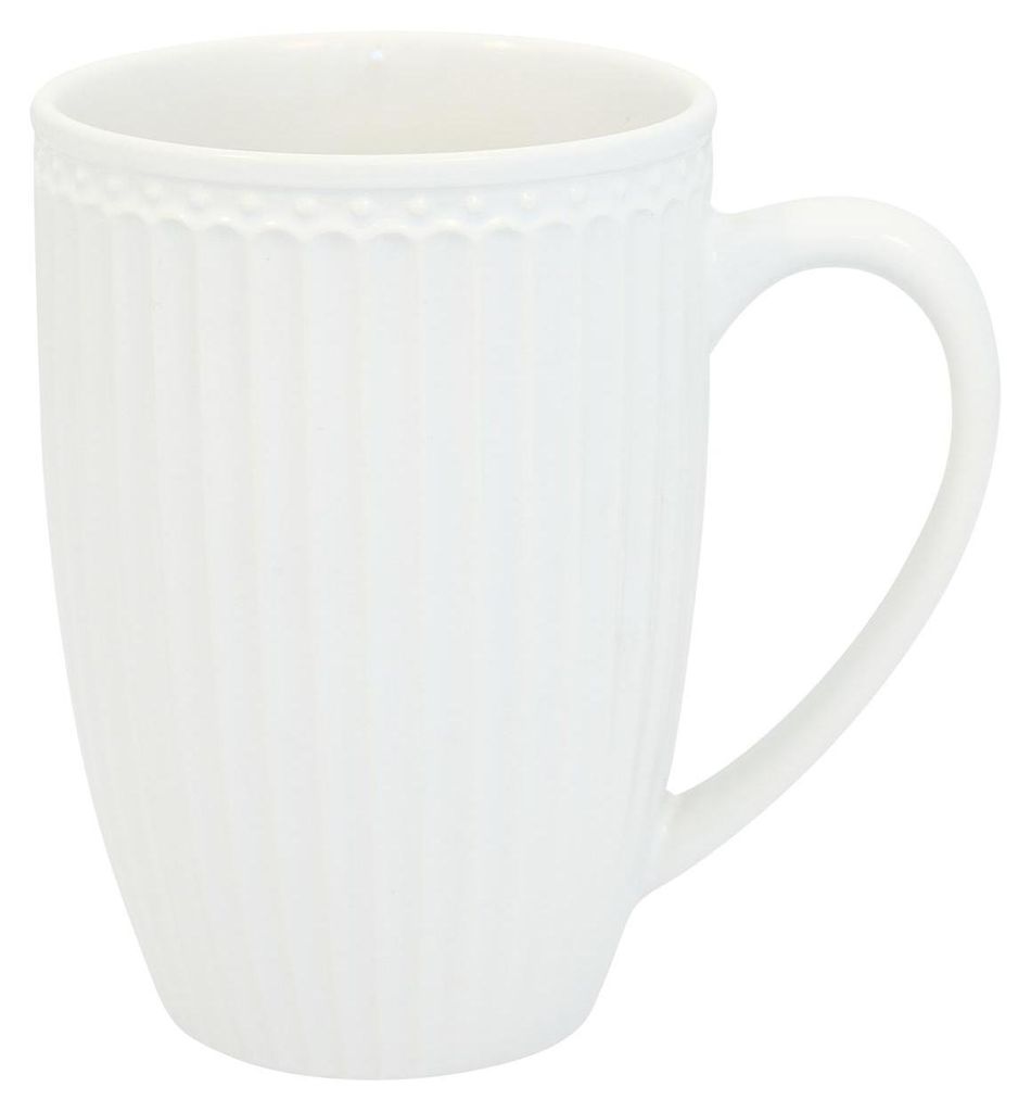 Greengate Tasse mit Henkel Alice Weiß (500ml) Produktbild 