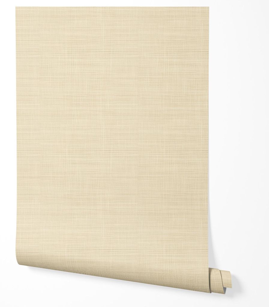Selbstklebende Tapete Möbelfolie Uni Beige Leinenoptik Produktbild 