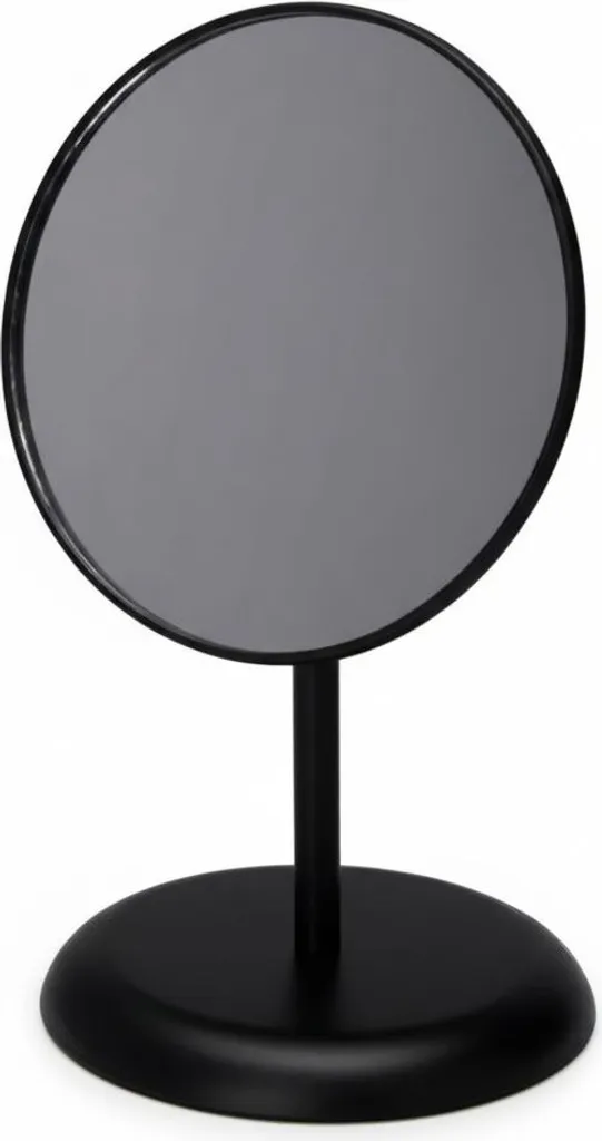 Miroir de table noir VIVI pour salle de bain et coiffeuse de chambre