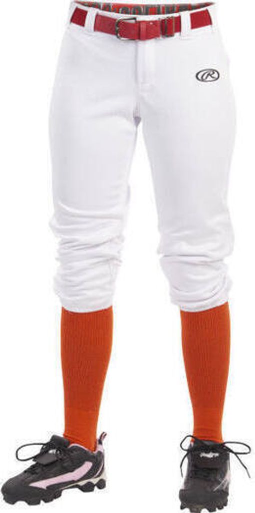 Rawlings WLNCHG Girls Belted Pant S White Baseball/Softball Artikel