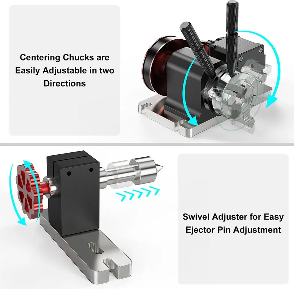 Module rotatif CNC 4 axes : la solution pour graver sans distorsion - 4