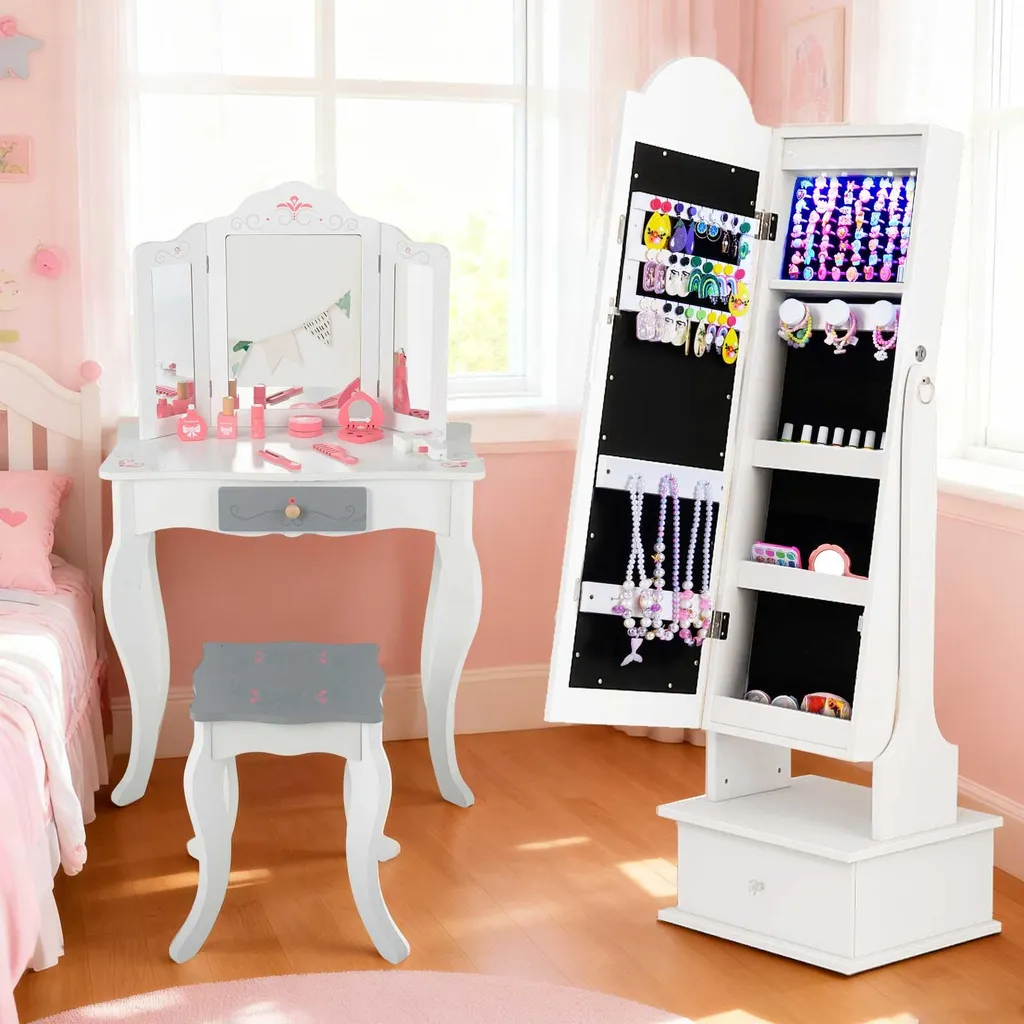 Dajasan Piccolo Portagioielli, Portagioie da Viaggio, Portagioie Donna e Ragazze, Porta Gioie in Pelle, Idee Regalo per Compleanno, Natale, Festa
