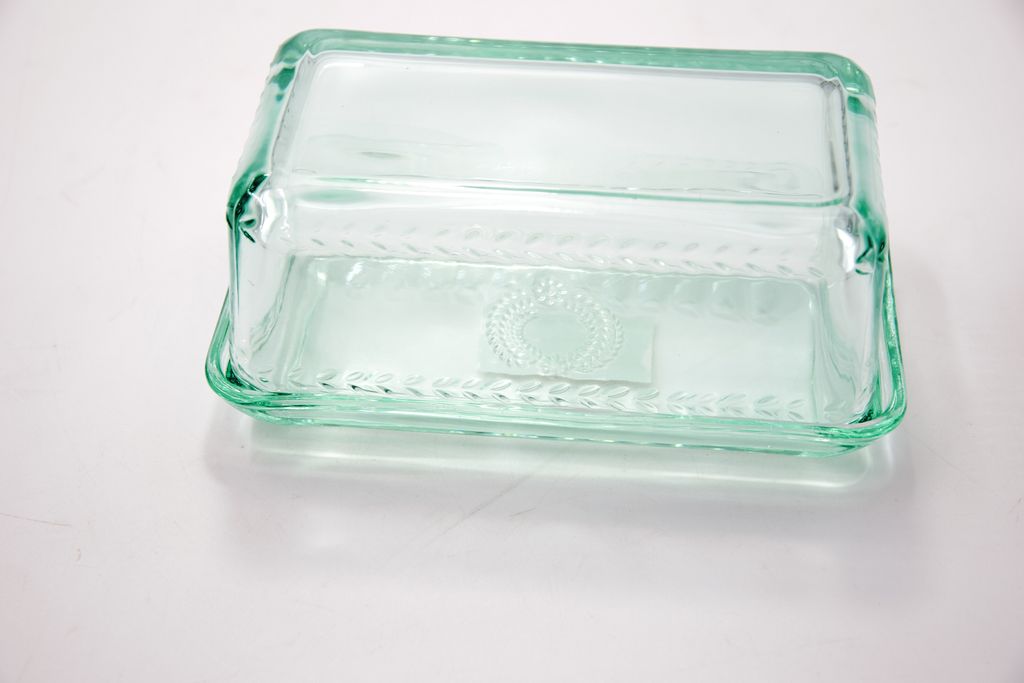 Butterdose Butterglocke Glas Ecila Light Landhausstil Produktbild 