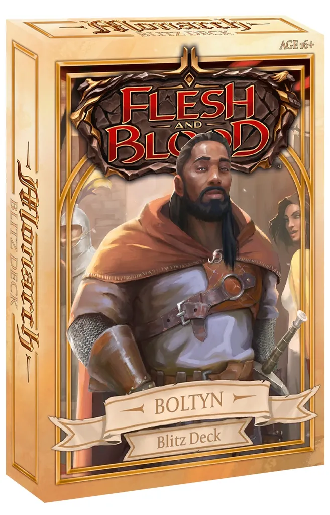 Flesh and Blood Monarch Boltyn Blitz Deck - Idéal pour Débuter le TCG