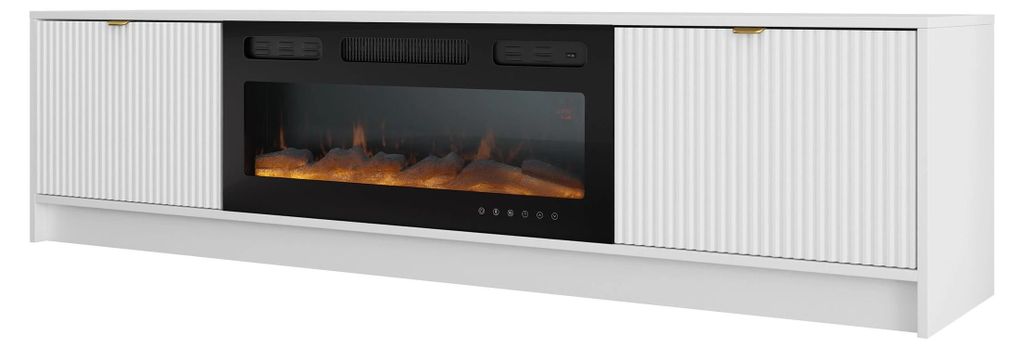 MIRJAN24 TV-Lowboard Tireno EF mit Kamin, TV-Tisch mit Produktbild 