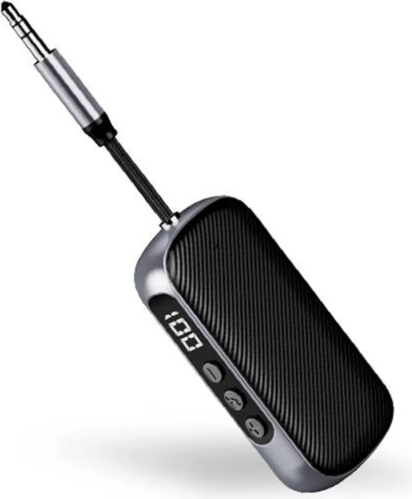 FORCE PLAY Adattatore Bluetooth 2-in-1 Trasmettitore e Ricevitore Jack 3.5mm