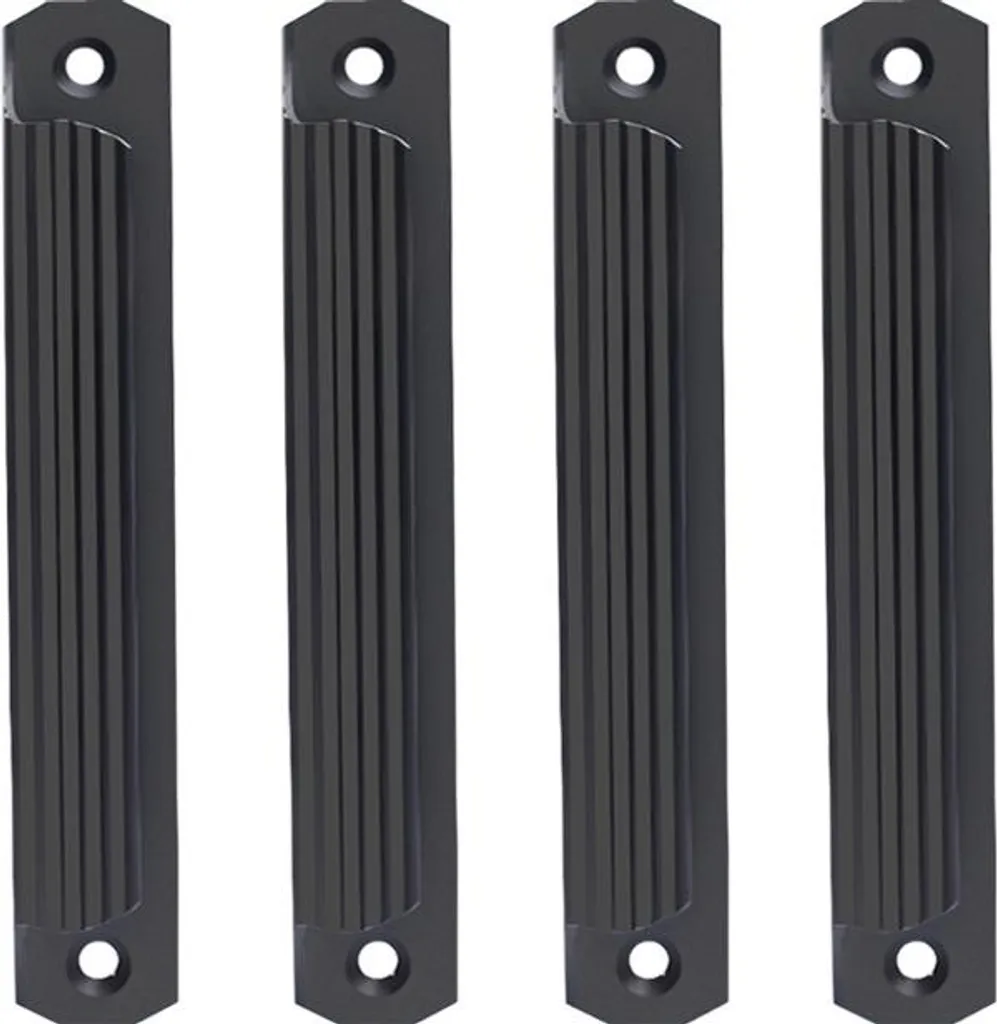 Maniglie Mobili Nero Opaco Design Minimalista | Pack 4 Pezzi INF