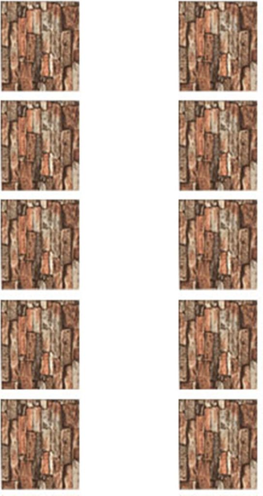 10Pcs Tapete Wand Papier Aufkleber XPE selbstklebend Ziegel Muster wasserdicht Haus Nachbildungation