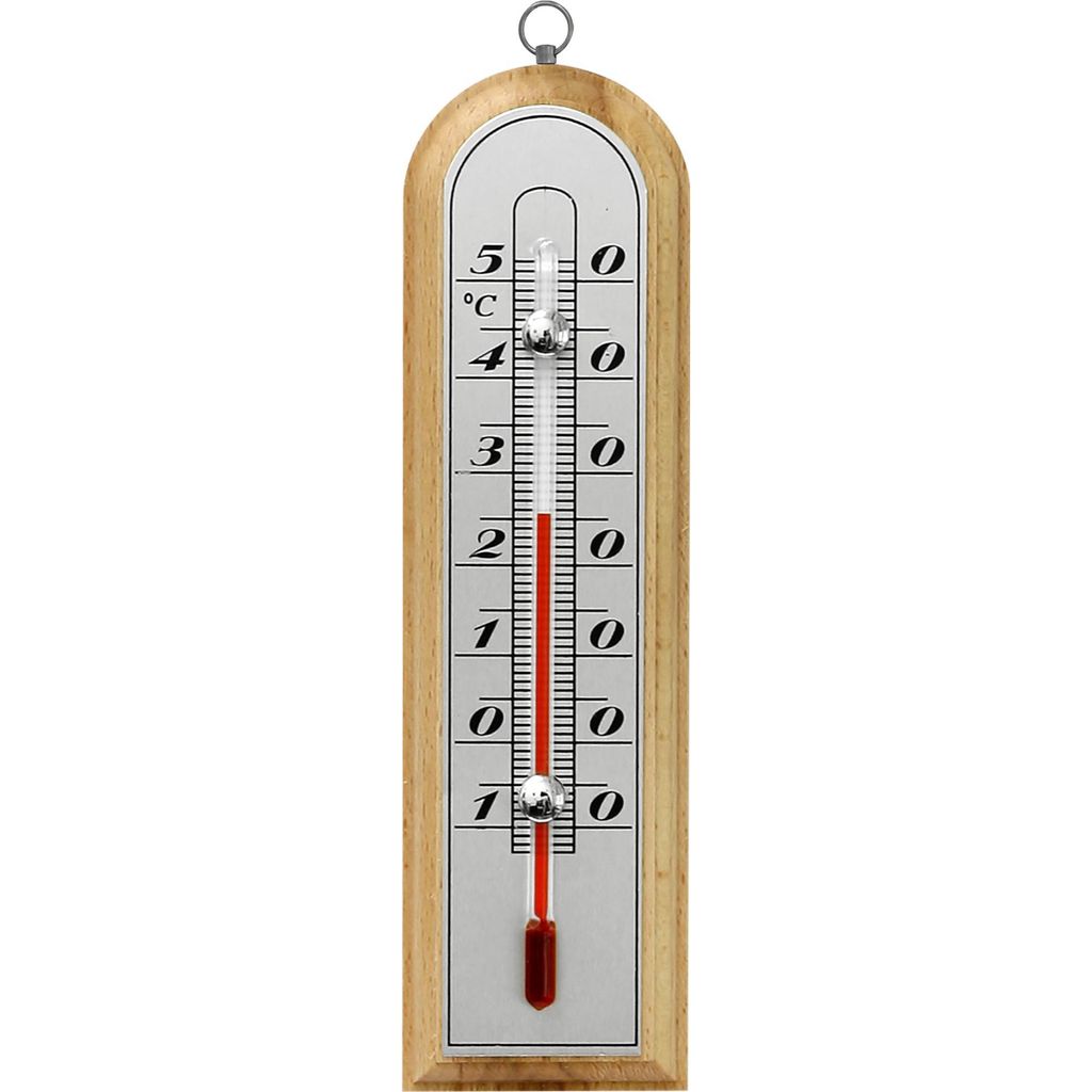 Innenraumthermometer Holzpendel Produktbild 