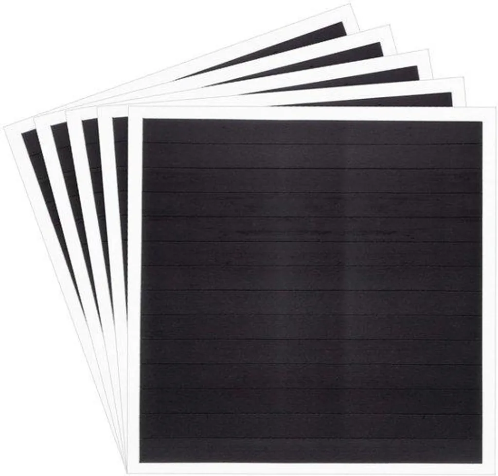 Kit magnétique pour tableaux blancs : 70 bandes adhésives 0,5 mm