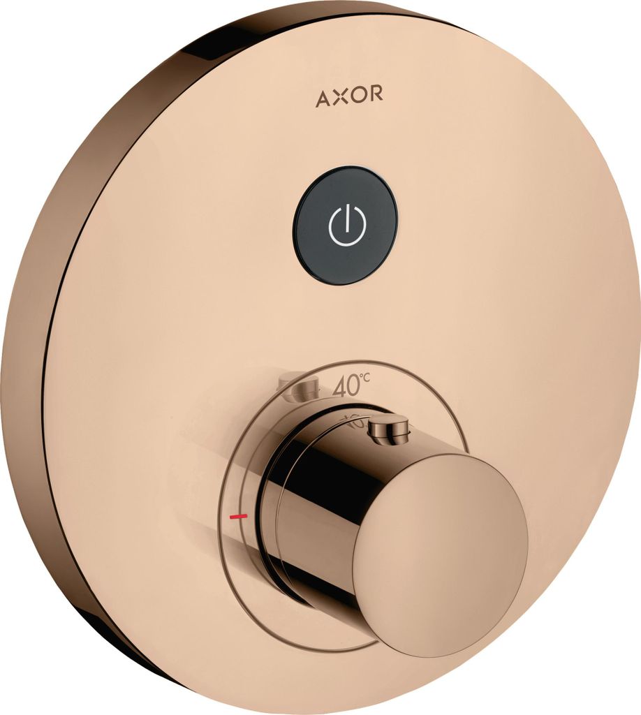 hansgrohe AXOR Starck ShowerSelect round Thermostat Unterputzmodell für 1 Verbraucher, 36722300