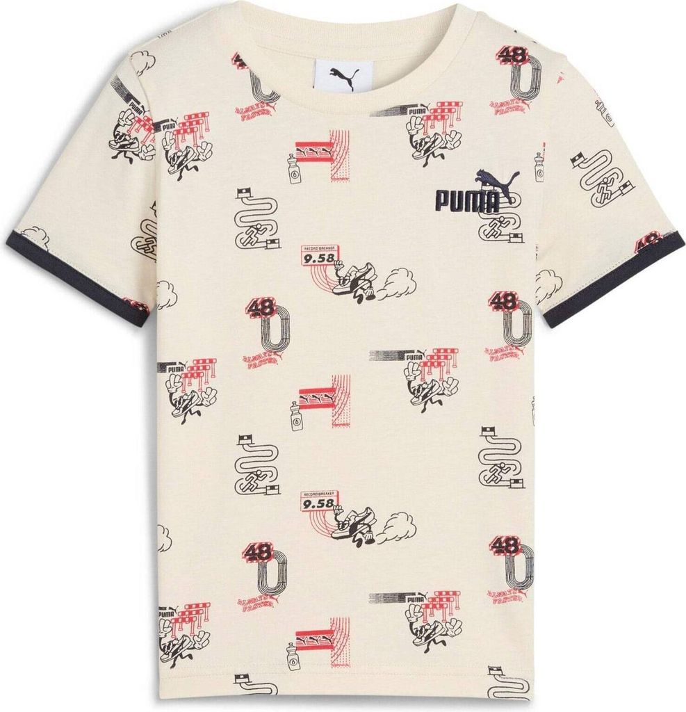 Puma Little Runners Aop Tee 68847687 Kinder