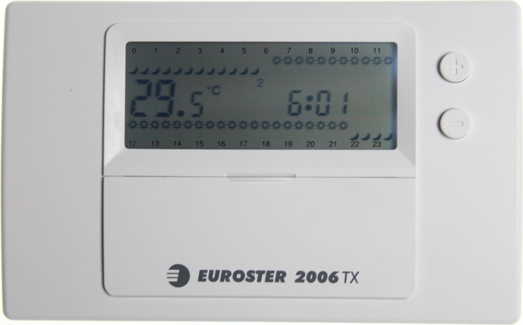 E2006TXRX Raumthermostat für Elektroheizung Funk Steckdose