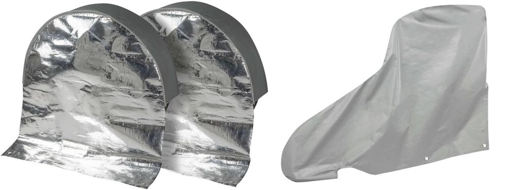 Walser Campingset 2x Reifen-Thermoabdeckung, bis 17 Zoll Produktbild 