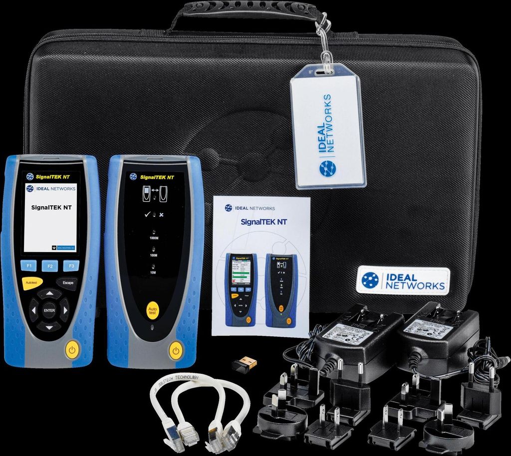IDEAL Networks R156005 Netzwerkkabel-Tester PoE-Tester Blau Produktbild 