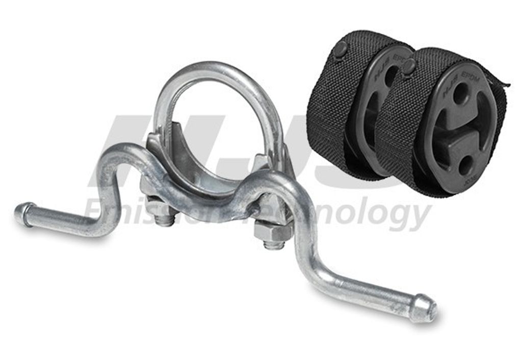 HJS Auspuffhalter für FORD FOCUS (DAW, DBW) Vorne Auspuffanlage Montageteil 82 15 4354