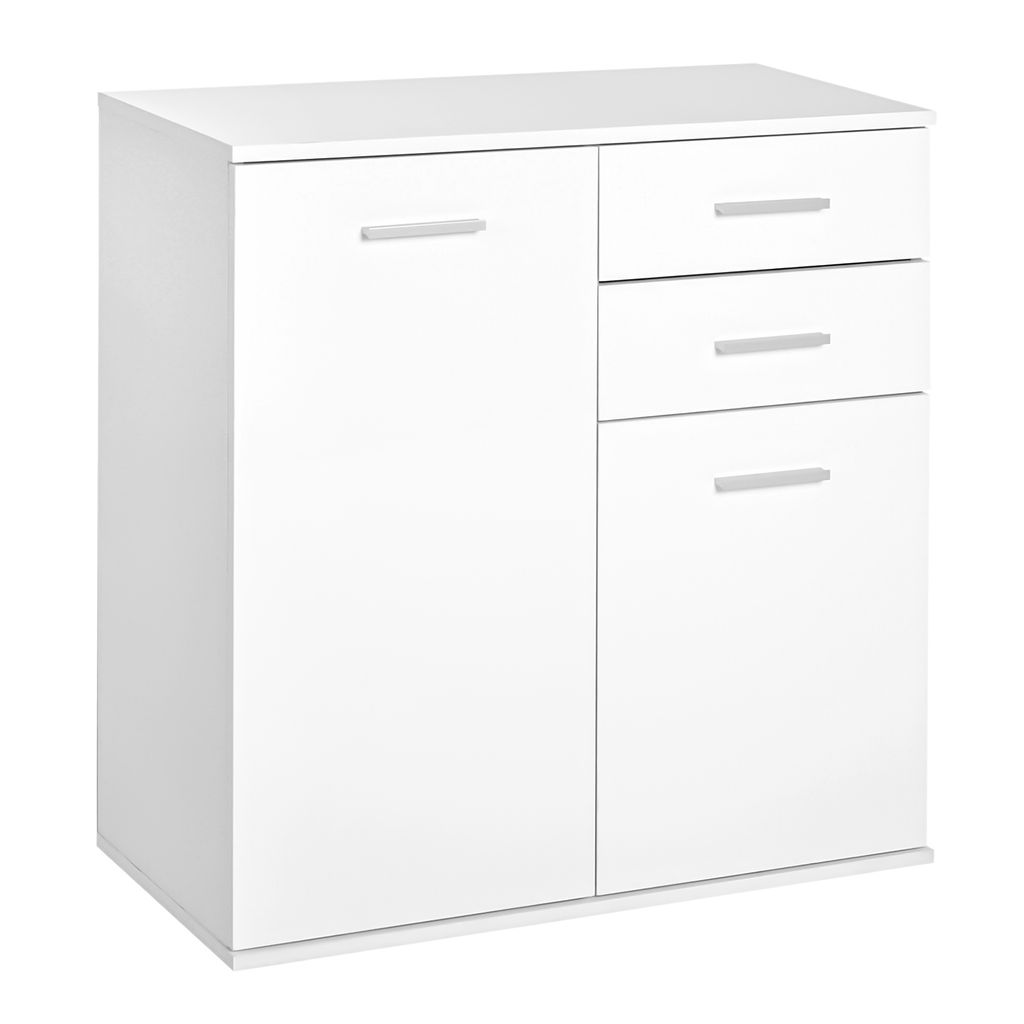 HOMCOM Konsolenschrank, Schrank, Sideboard, Buffet, Mehrzweck-Aufbewahrung, Organizer, Möbel für Esszimmer, Wohnzimmer, mit Türen und Schubladen...