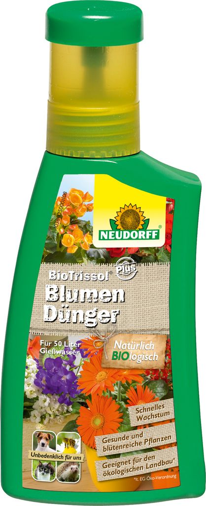 Artikelbild 1 von 'BioTrissol Plus BlumenDünger (250 ml)' aus der Kategorie Blumendünger