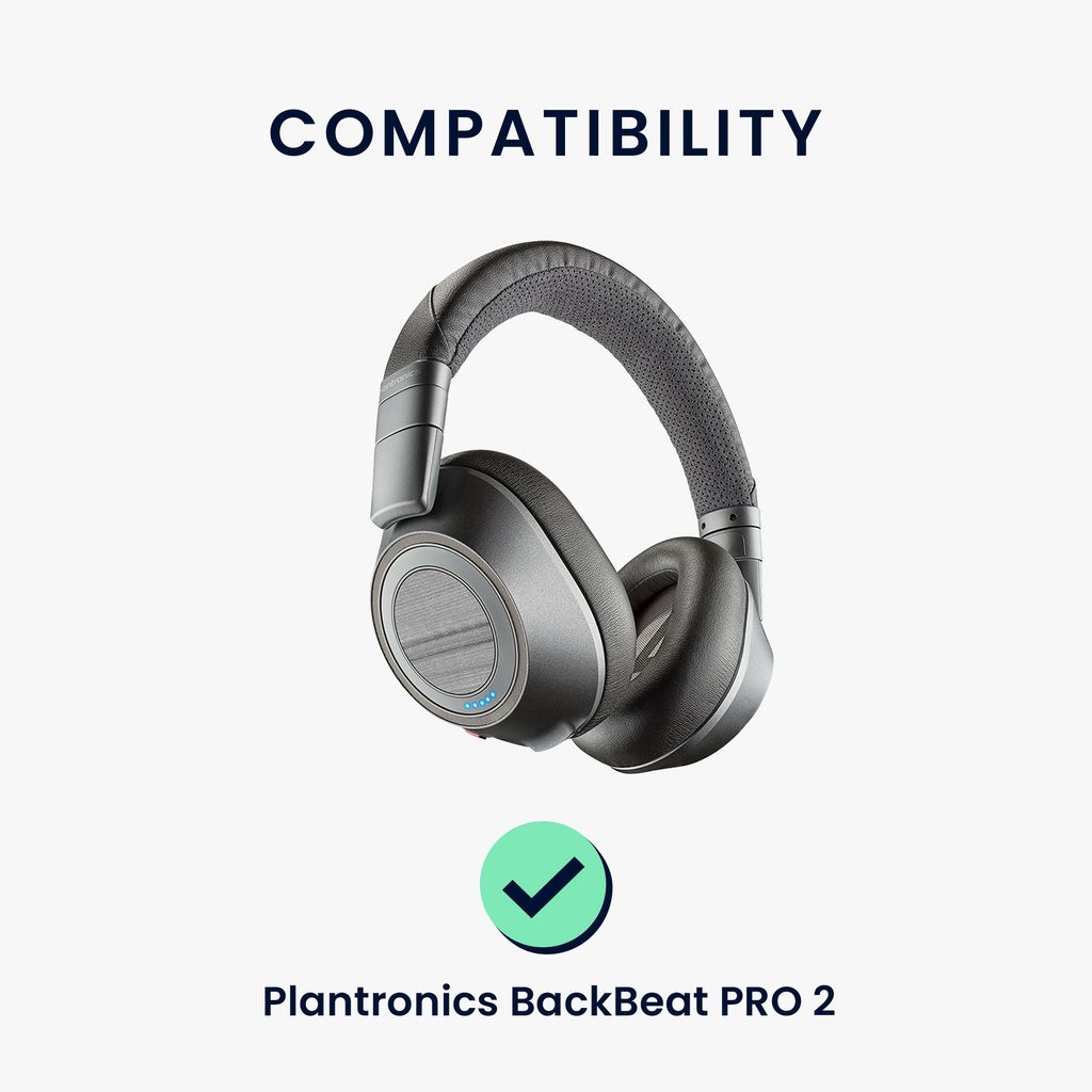 Ersatz-Ohrpolster Für Plantronics Backbeat Pro (nicht Pro 2) – Verbesserte Schalldämmung & Komfort