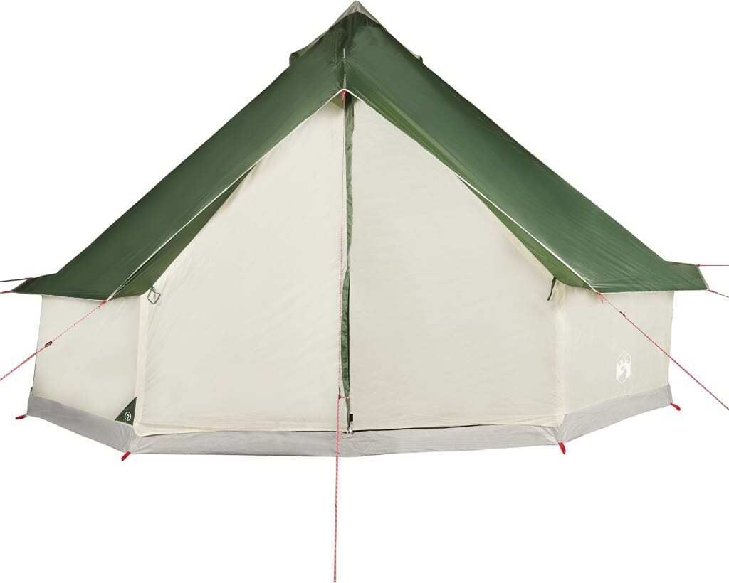 vidaXL Tipi-Familienzelt 12 Personen Grün Wasserdicht Produktbild 5