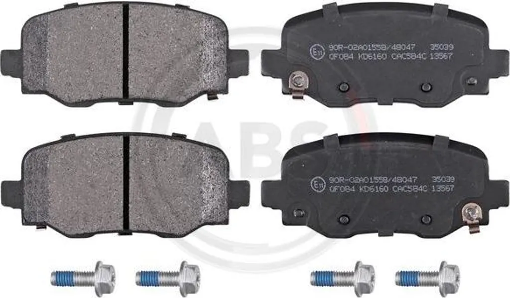 Jeu de plaquettes de frein A.B.S. 35039 pour Jeep Renegade et Compass