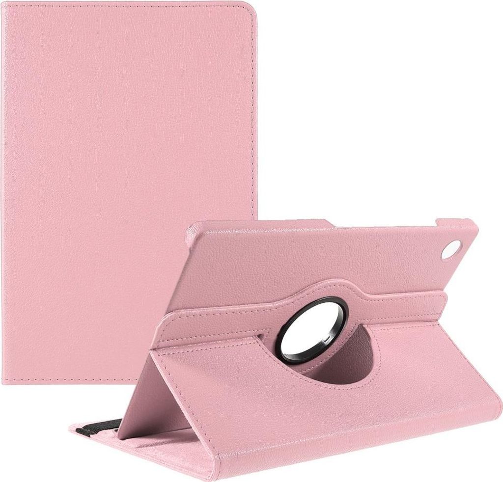 Samsung Galaxy Tab A9 Plus Hülle - 360° Rotating Klapphülle - Pink