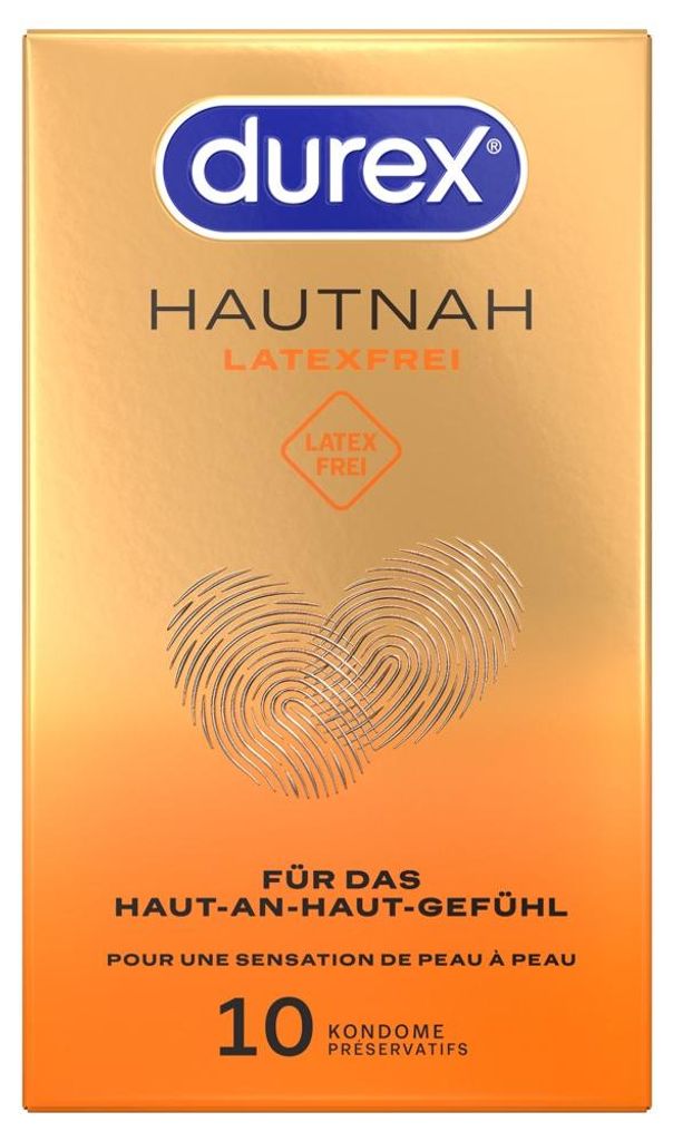 durex 3307585 durex Kondome Hautnah, 10 St. Productafbeelding 