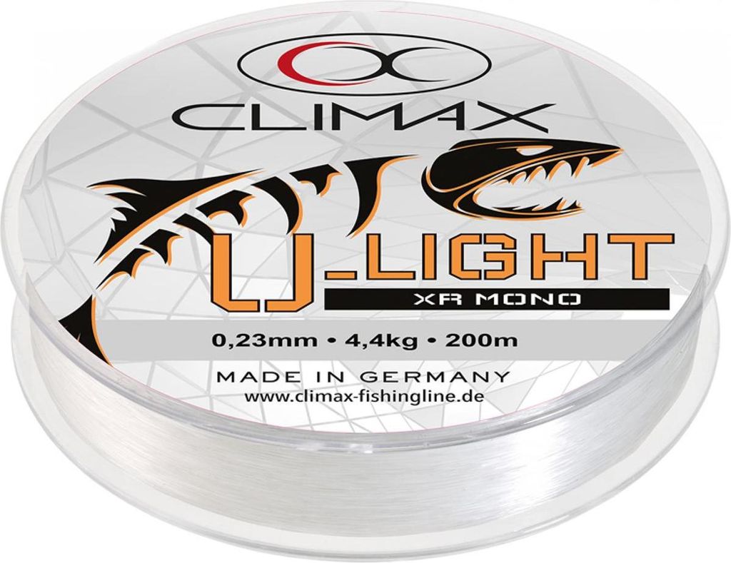 Climax Schnur U-Light Mono Länge 200m ø0,26mm