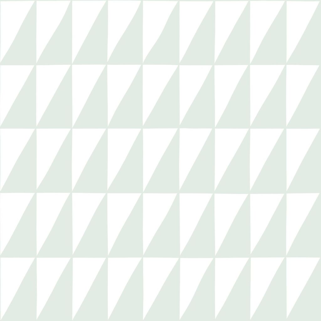 ESTAhome Tapete grafische Dreiecke Mintgrün 53 cm x 10.05 m