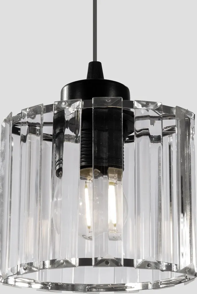 Luminaire Noir Toolight APP511-1CP : Solution Déco pour Plafond Bas ou Haut - 3
